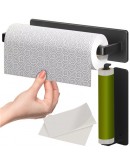 Самозалепваща метална поставка кухненска ролка